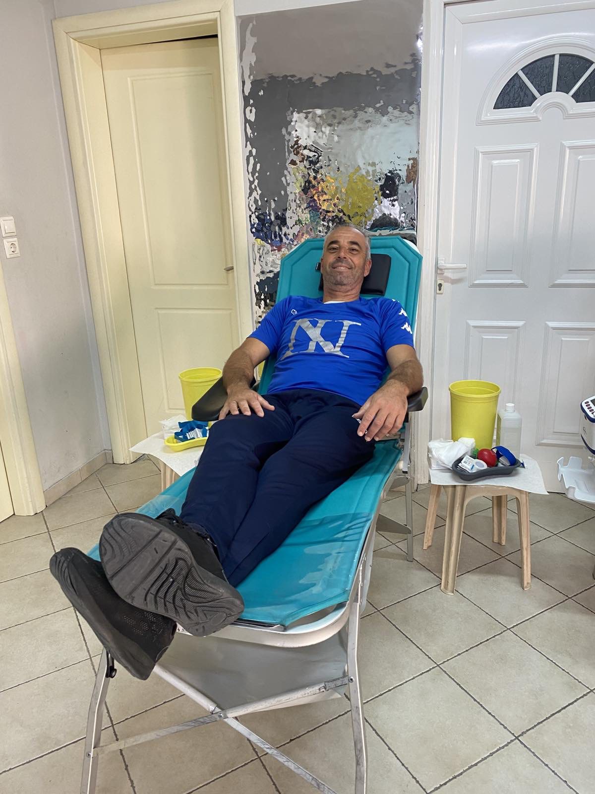 ο πρόεδρος Θανάσης Ζάχος